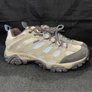 Merrell Performance Vibram Continuum Hiking Women's Size 7 Tan Waterproof